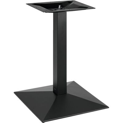 VEGA Indoor Tischgestell Quadro eckig; 55x55x72 cm (BxLxH); schwarz; quadratisch VEGA Indoor Tischgestell Quadro eckig; 55x55x72 cm (BxLxH); schwarz; quadratisch