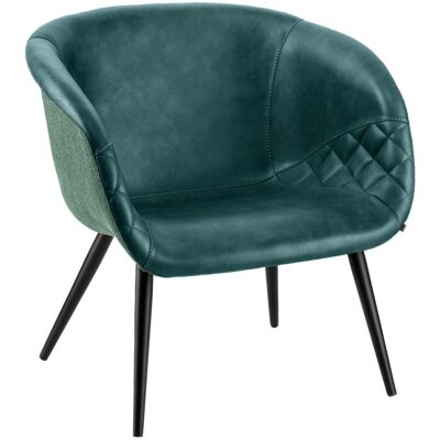 Vega Yankee Sessel - Kunstleder, Stahl, Innenbereich Vega Yankee Sessel - Kunstleder, Stahl, Innenbereich
