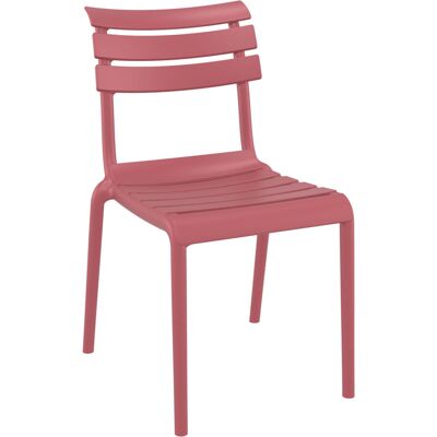 Siesta Stuhl Helen ohne Armlehne; 50x59x84 cm (BxTxH); marsala; 4 Stück / Pack Siesta Stuhl Helen ohne Armlehne; 50x59x84 cm (BxTxH); marsala; 4 Stück / Pack