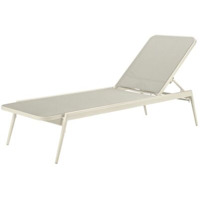 VEGA Sonnenliege Solaro; 192x65x35 cm (LxBxH); Sitz beige, Gestell beige VEGA Sonnenliege Solaro; 192x65x35 cm (LxBxH); Sitz beige, Gestell beige