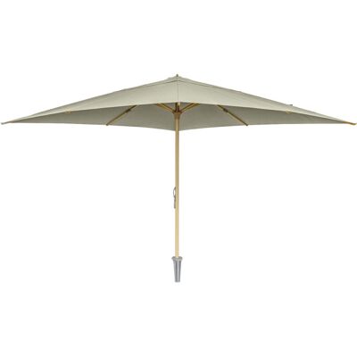 VEGA Gastro Sonnenschirm Fiesto mit Bodenhülse, Gestell holzoptik; 400x400x300 cm (LxBxH); sand; quadratisch VEGA Gastro Sonnenschirm Fiesto mit Bodenhülse, Gestell holzoptik; 400x400x300 cm (LxBxH); sand; quadratisch