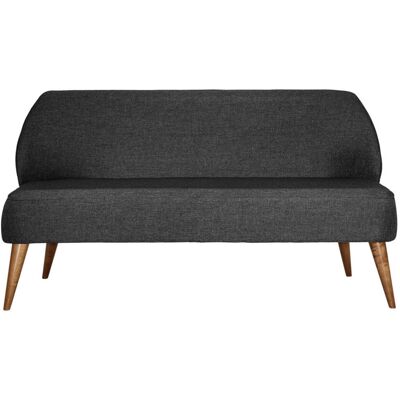 VEGA Sofa Lasse Stoff; 155x60x82 cm (BxTxH); anthrazit meliert VEGA Sofa Lasse Stoff; 155x60x82 cm (BxTxH); anthrazit meliert