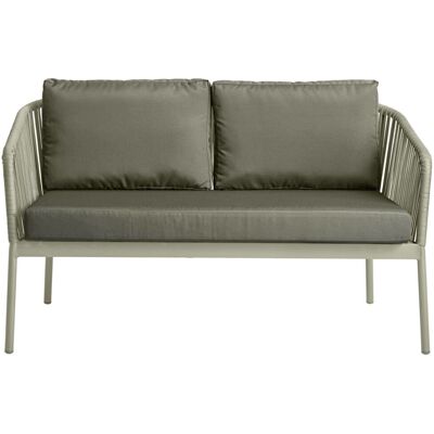 VEGA Outdoor Sofa Esperia 2-Sitzer; 140x75x79 cm (BxTxH); oliv VEGA Outdoor Sofa Esperia 2-Sitzer; 140x75x79 cm (BxTxH); oliv