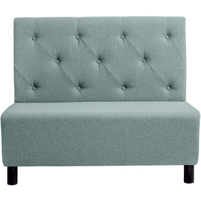 VEGA Polsterbank Lerida II Stoff, 2-Sitzer; 118x62x102 cm (BxTxH); hellblau VEGA Polsterbank Lerida II Stoff, 2-Sitzer; 118x62x102 cm (BxTxH); hellblau