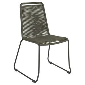 VEGA Stuhl Filea ohne Armlehne; 58x56x87 cm (BxTxH); Sitz anthrazit, Gestell schwarz; 4 Stück / Packung