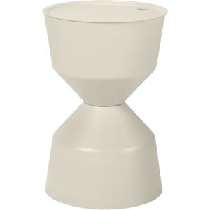 VEGA Outdoor-Beistelltisch Nava; 33.6x51 cm (ØxH); Platte beige, Gestell beige; rund VEGA Outdoor-Beistelltisch Nava; 33.6x51 cm (ØxH); Platte beige, Gestell beige; rund