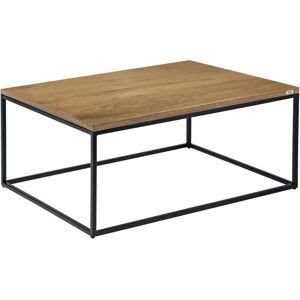 VEGA Beistelltisch Deven rechteckig; 80x60x37 cm (LxBxH); Platte eiche antik, Gestell schwarz; rechteckig VEGA Beistelltisch Deven rechteckig; 80x60x37 cm (LxBxH); Platte eiche antik, Gestell schwarz; rechteckig