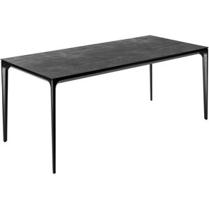 VEGA Outdoor-Tisch Linero rechteckig; 180x80x72 cm (LxBxH); Platte beton, Gestell schwarz; rechteckig VEGA Outdoor-Tisch Linero rechteckig; 180x80x72 cm (LxBxH); Platte beton, Gestell schwarz; rechteckig