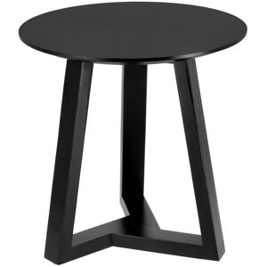 VEGA Beistelltisch Melena; 46x44.5 cm (HxØ); schwarz; rund VEGA Beistelltisch Melena; 46x44.5 cm (HxØ); schwarz; rund