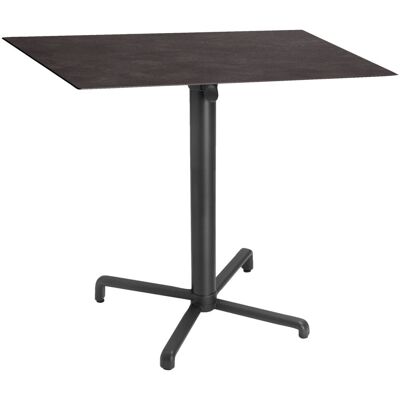 Vega Outdoor Lift Tisch - Graphit Quadratisch 68x68x72cm Vega Outdoor Lift Tisch - Graphit Quadratisch 68x68x72cm