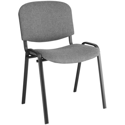 PULSIVA ISO-Konferenzstuhl Stavio; 54x42x79.5 cm (BxTxH); dunkelgrau; 2 Stück / Pack PULSIVA ISO-Konferenzstuhl Stavio; 54x42x79.5 cm (BxTxH); dunkelgrau; 2 Stück / Pack