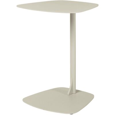 VEGA Outdoor-Beistelltisch Taro; 40x39x53 cm (LxBxH); Platte beige, Gestell beige VEGA Outdoor-Beistelltisch Taro; 40x39x53 cm (LxBxH); Platte beige, Gestell beige