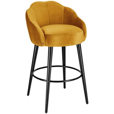 VEGA Barstuhl Malea; 57x53x99 cm (BxTxH); gold VEGA Barstuhl Malea; 57x53x99 cm (BxTxH); gold