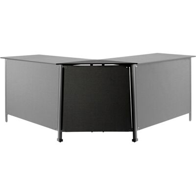 VEGA Outdoortisch Baruba Eckelement Aussen; 87x43x89 cm (LxBxH); Platte beton, Gestell anthrazit; rechteckig VEGA Outdoortisch Baruba Eckelement Aussen; 87x43x89 cm (LxBxH); Platte beton, Gestell anthrazit; rechteckig
