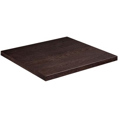 VEGA Indoor-Tischplatte Sumba quadratisch; 60x60 cm (LxB); esche nussbaum gebeizt; quadratisch VEGA Indoor-Tischplatte Sumba quadratisch; 60x60 cm (LxB); esche nussbaum gebeizt; quadratisch