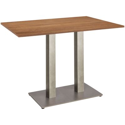 VEGA Esstisch Industrio; 120x80x75 cm (LxBxH); Platte eiche antik, Gestell vintage grau; rechteckig VEGA Esstisch Industrio; 120x80x75 cm (LxBxH); Platte eiche antik, Gestell vintage grau; rechteckig