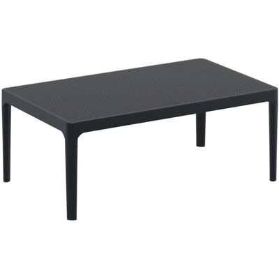 Siesta Beistelltisch Sky; 100x60x40 cm (LxBxH); schwarz; rechteckig Siesta Beistelltisch Sky; 100x60x40 cm (LxBxH); schwarz; rechteckig