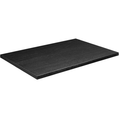 VEGA Indoor-Tischplatte Sumba rechteckig; 120x80 cm (LxB); esche schwarz gebeizt; rechteckig VEGA Indoor-Tischplatte Sumba rechteckig; 120x80 cm (LxB); esche schwarz gebeizt; rechteckig