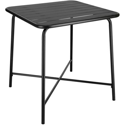 PULSIVA Outdoor Tisch Sentra quadratisch; 70x70x76 cm (LxBxH); schwarz; quadratisch PULSIVA Outdoor Tisch Sentra quadratisch; 70x70x76 cm (LxBxH); schwarz; quadratisch