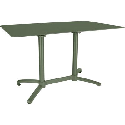 VEGA Outdoor-Aluminium-Tisch Taipa rechteckig; 120x80x72 cm (LxBxH); Platte oliv, Gestell oliv; rechteckig VEGA Outdoor-Aluminium-Tisch Taipa rechteckig; 120x80x72 cm (LxBxH); Platte oliv, Gestell oliv; rechteckig