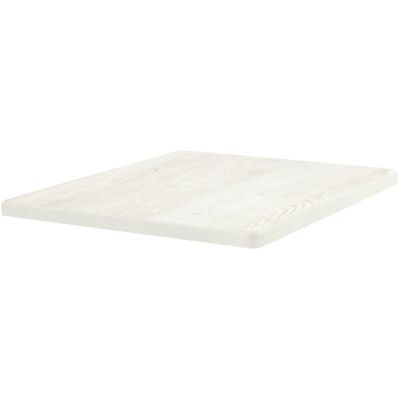 PULSIVA Tischplatte Sevelit quadratisch; 80x80 cm (LxB); pinie/weiss; quadratisch PULSIVA Tischplatte Sevelit quadratisch; 80x80 cm (LxB); pinie/weiss; quadratisch