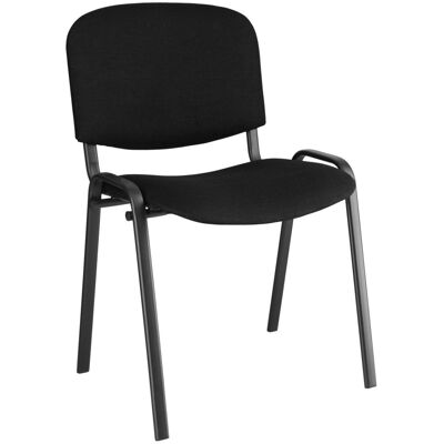 PULSIVA ISO-Konferenzstuhl Stavio; 54x42x79.5 cm (BxTxH); schwarz; 2 Stück / Pack PULSIVA ISO-Konferenzstuhl Stavio; 54x42x79.5 cm (BxTxH); schwarz; 2 Stück / Pack