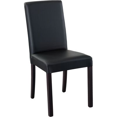 PULSIVA Polsterstuhl Famous; 45x54x90 cm (BxTxH); schwarz; 2 Stück / Pack PULSIVA Polsterstuhl Famous; 45x54x90 cm (BxTxH); schwarz; 2 Stück / Pack