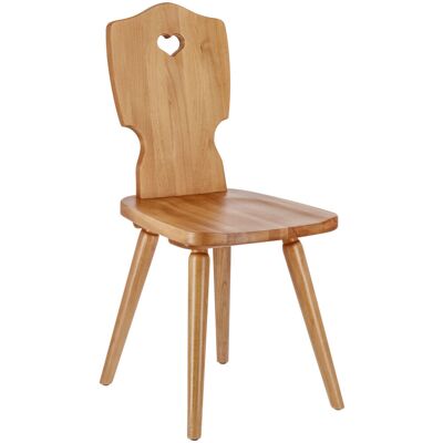 VEGA Bauernstuhl Vroni; 41x50x88.5 cm (BxTxH); natur; 2 Stück / Pack VEGA Bauernstuhl Vroni; 41x50x88.5 cm (BxTxH); natur; 2 Stück / Pack
