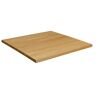 VEGA Massivholz-Tischplatte Kentucky lackiert quadratisch; 70x70x3 cm (LxBxH); eiche/natur; quadratisch