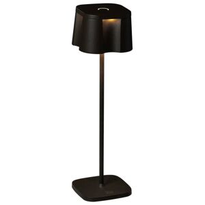 Konstsmide LED Tischleuchte Nice; 10x36 cm (ØxH); schwarz