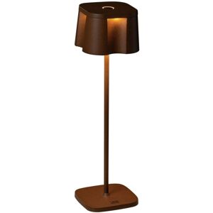 Konstsmide LED Tischleuchte Nice; 10x36 cm (ØxH); rostbraun Konstsmide LED Tischleuchte Nice; 10x36 cm (ØxH); rostbraun