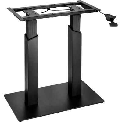 VEGA Indoor Doppel-Tischgestell Alturo eckig; 40x70x72 cm (BxLxH); schwarz; rechteckig VEGA Indoor Doppel-Tischgestell Alturo eckig; 40x70x72 cm (BxLxH); schwarz; rechteckig