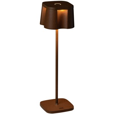 Konstsmide LED Tischleuchte Nice; 10x36 cm (ØxH); rostbraun Konstsmide LED Tischleuchte Nice; 10x36 cm (ØxH); rostbraun
