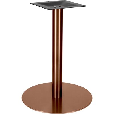 VEGA Indoor Tischgestell Orio rund; 54x72 cm (ØxH); bronze; rund VEGA Indoor Tischgestell Orio rund; 54x72 cm (ØxH); bronze; rund