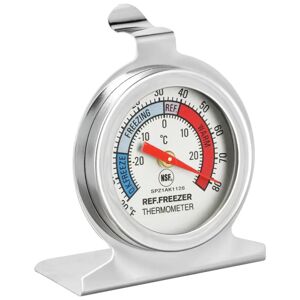 PULSIVA Kühlschrankthermometer; 6.1x3.5x7.25 cm (LxBxH); silber