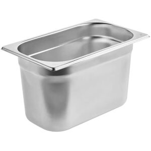 VEGA GN-Behälter Premium  1/4; Grösse GN 1/4, 3900ml, 26.5x16.2x15 cm (LxBxT); silber