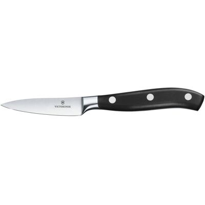 Victorinox Gemüsemesser Grand Maitre, gerade ; Klingenlänge 8 cm, 20.5 cm (L); silber/schwarz Victorinox Gemüsemesser Grand Maitre, gerade ; Klingenlänge 8 cm, 20.5 cm (L); silber/schwarz