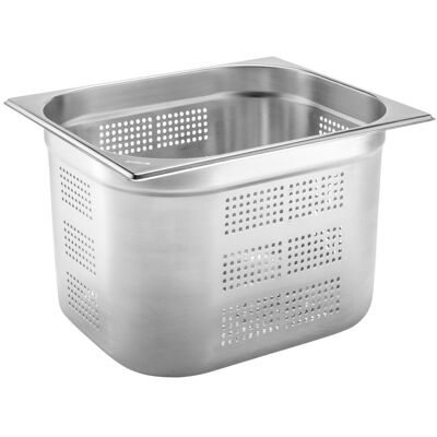 Pulsiva GN 1/2 Edelstahlbehälter - 12,5L, Silber Pulsiva GN 1/2 Edelstahlbehälter - 12,5L, Silber