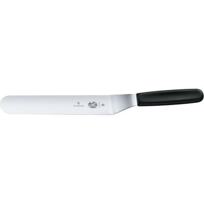 Victorinox Spachtel Swiss Classic abgekröpft; Klingenlänge 25 cm, 36.1 cm (L); silber/schwarz Victorinox Spachtel Swiss Classic abgekröpft; Klingenlänge 25 cm, 36.1 cm (L); silber/schwarz