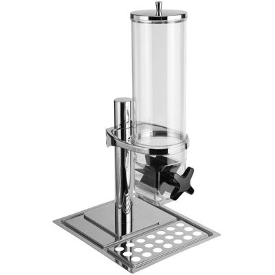 VEGA Müslidispenser Hamshire einzeln GN 1/2; 4000 ml, 26.5x32.5x56.2 cm (LxBxH); silber VEGA Müslidispenser Hamshire einzeln GN 1/2; 4000 ml, 26.5x32.5x56.2 cm (LxBxH); silber