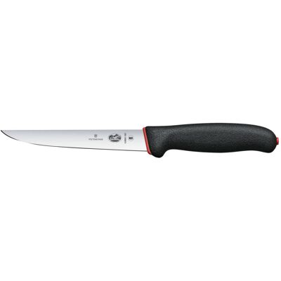 Victorinox Ausbeinmesser Fibrox Dual Grip gerade; Klingenlänge 15 cm, 30.5 cm (L); silber/schwarz/rot Victorinox Ausbeinmesser Fibrox Dual Grip gerade; Klingenlänge 15 cm, 30.5 cm (L); silber/schwarz/rot