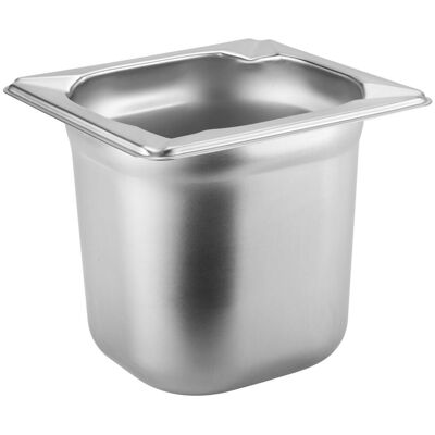 PULSIVA Edelstahl GN 1/6 Behälter - 2.2L & 2.5L PULSIVA Edelstahl GN 1/6 Behälter - 2.2L & 2.5L