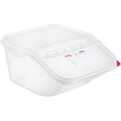 Araven Universalbehälter Fifo GN 2/3; Grösse GN 2/3, 16000 ml, 20x34x41.5 cm (LxBxT); transparent Araven Universalbehälter Fifo GN 2/3; Grösse GN 2/3, 16000 ml, 20x34x41.5 cm (LxBxT); transparent