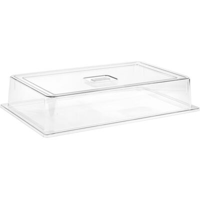 APS Abdeckhaube Agri; Grösse GN 1/1, 53x32.5x9.5 cm (LxBxH); transparent; rechteckig APS Abdeckhaube Agri; Grösse GN 1/1, 53x32.5x9.5 cm (LxBxH); transparent; rechteckig