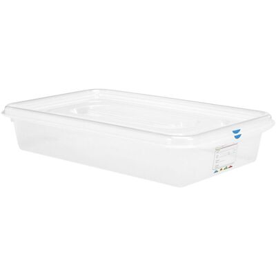 Denox Transparenter Gastronormbehälter GN 1/1 - Lebensmittelbehälter Denox Transparenter Gastronormbehälter GN 1/1 - Lebensmittelbehälter