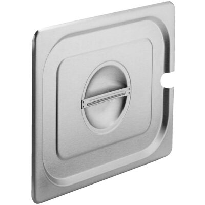 Pulsiva Edelstahl Gastronormdeckel GN 1/2 - Kochdeckel Pulsiva Edelstahl Gastronormdeckel GN 1/2 - Kochdeckel
