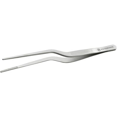 Victorinox Präzisionskochpinzette abgewinkelt; 15.9x2.1 cm (LxB); silber Victorinox Präzisionskochpinzette abgewinkelt; 15.9x2.1 cm (LxB); silber