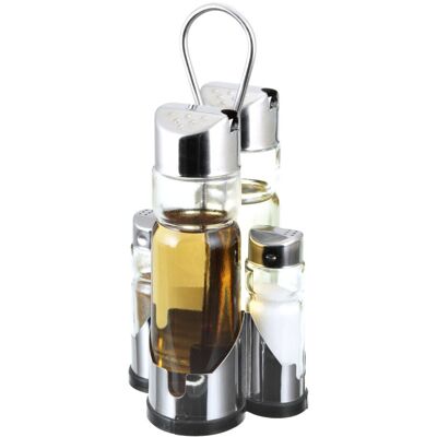 Argento/Trasparente Gewürzbehälter-Set 175ml - Kitchen Set Argento/Trasparente Gewürzbehälter-Set 175ml - Kitchen Set
