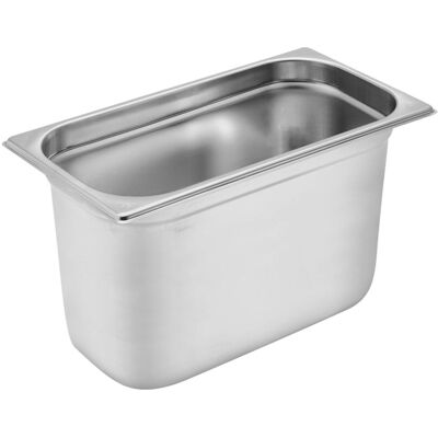 Vega Edelstahl GN 1/3 Behälter - 6,5l - Silber Vega Edelstahl GN 1/3 Behälter - 6,5l - Silber