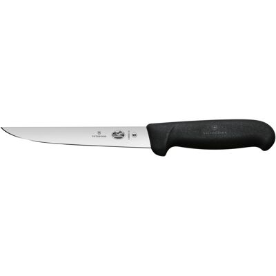 Victorinox Ausbeinmesser Fibrox gerade; Klingenlänge 15 cm, 28.4 cm (L); silber/schwarz Victorinox Ausbeinmesser Fibrox gerade; Klingenlänge 15 cm, 28.4 cm (L); silber/schwarz